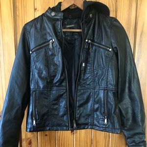 Faux Leather Jacket